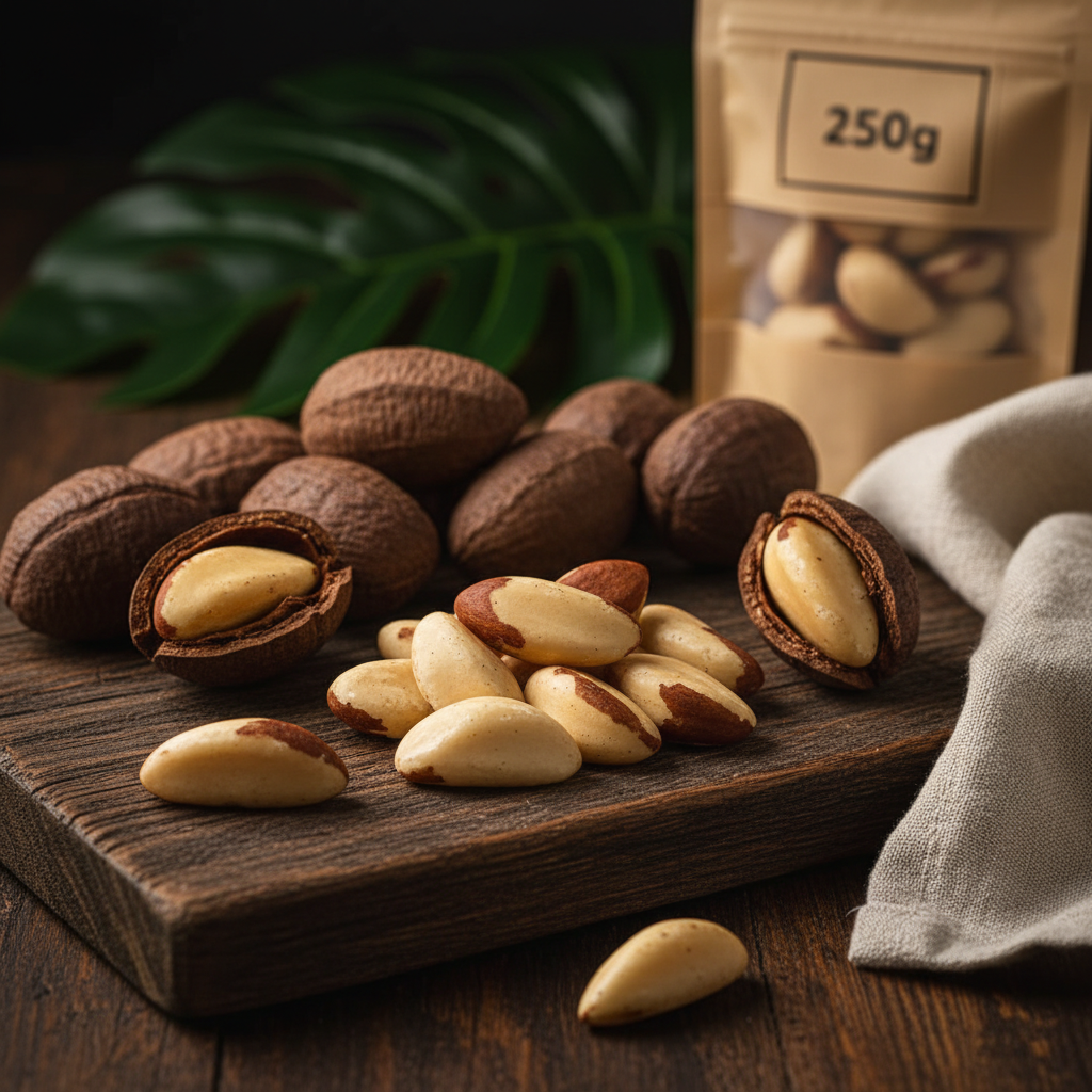 Castanha-do-Pará Premium 250g | Inteira, Fresca e Embalada a Vácuo